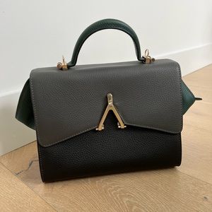 Genuine leather handbag made in Italy